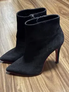 【美品】ダイアナ ショート　ブーツ スウェード 日本製 22.5cmレッドソール