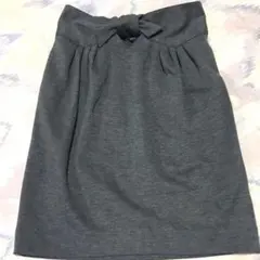 ‪バナナリパブリック タイト スカート 膝丈　ウエストりぼん＆ゴム