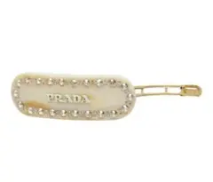 箱付き 全て揃ってますPRADA ヘアピン F0304 AVORIO - メルカリ