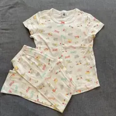 プチバトー 半袖パジャマ 6ans