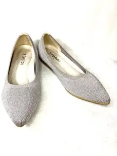 steppi ステッピ ニット バレエ ポインテッドトゥ