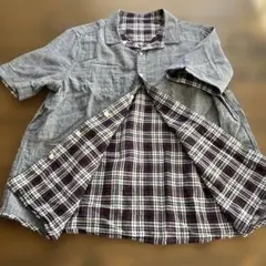 McGregor 半袖チェックシャツ 11号