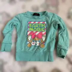 EARTH MAGIC ミントグリーン トレーナー
