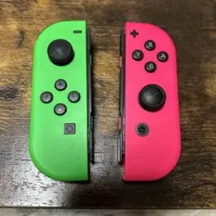 Nintendo Switch Joy-Con グリーン ピンク『ジャンク』