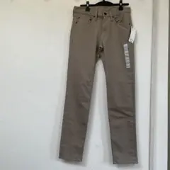 【GU】メンズ・ウルトラストレッチスキニーパンツ 股下76cm