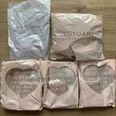 JILL STUART セット♡ レザー調ポーチ & ミニポーチ 2点セット