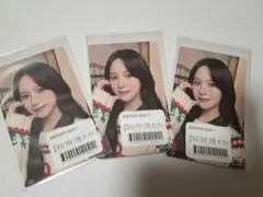 TWICE ミナ　ステッカーセット　オンラインくじ　ポップアップ　三枚セット