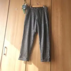 【チャオパニックティピー】チェック柄 カジュアルパンツ ストレッチ 秋冬コーデ