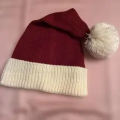 サンタ帽子 赤と白 サイズ70