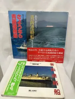 【レア•美品】ありがとう青函連絡船 記念アルバム2冊セット OKA-6432-90 推し活アルバム チェキアルバム セキセイ クリア色 64枚