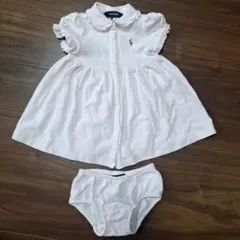 Ralph Lauren ピンク ワンピース 12M(80サイズ)