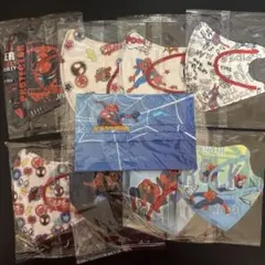 スパイダーマン　不織布マスク　子供用　合計200枚のサムネイル
