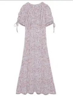 SNIDEL バリエーションマーメイドプリントワンピース