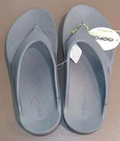 OOFOS サンダル グレー M7W0 EU40 26cm コストコのサムネイル