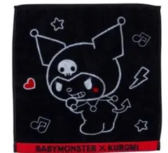 【公式】ベビモン ミニタオル クロミ コラボ KUROMI