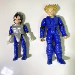 【レトロ】90年代　ドラゴンボール 可動フィギュアセット ベジータ トランクス