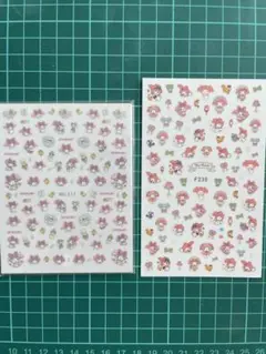 マイメロ　ネイルシール