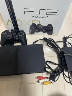 PlayStation 2 本体 + コントローラー1個+ ケーブル　ジャンク品