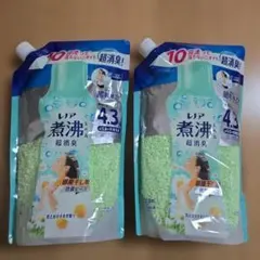 レノア 煮沸レベル消臭抗菌ビーズ部屋干し用　詰替1810ml　2個セット　947