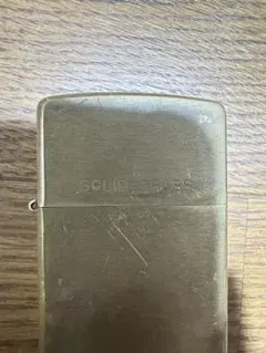 1080様専用　ジッポーライターSOLID BRASS　1990年製