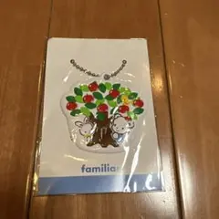 新品未開封⭐︎ファミリア ネームホルダー ネームタグ キーホルダー りんご