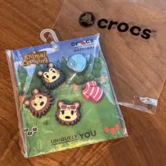 クロックス　ジビッツ　どうぶつの森　 チャーム 5個セット