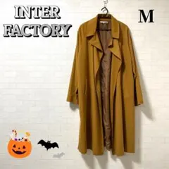 インターファクトリー　INTER FACTORY ブラウン ロングコート Mのサムネイル