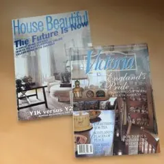 House Beautiful & Victoria 雑誌セット