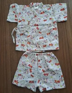 金魚柄甚平 90サイズ