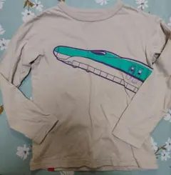 OJICO 新幹線デザイン 長袖Tシャツ　8A 120のサムネイル
