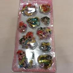 正規品　パワーパフガールズ　スパンコールパーティー　カプセルシール　新品