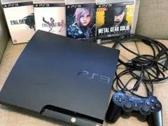 SONY PlayStation 3（PS3）CECH-2000A +ソフト4本