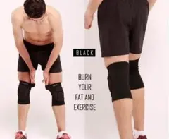 新品　膝サポーター 膝パット サポーター プロテクター 膝あて ニー パッド