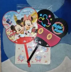 ディズニーうちわ 2枚セット