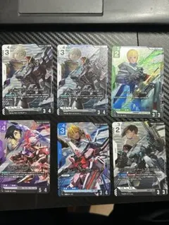 ガンダムアーセナルベース カード 6枚セット