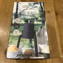 かき氷機　手動　アウトドア用のサムネイル