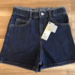 GU 女の子 デニムショートパンツ 140 【新品】