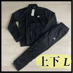 adidas アディダス ジャージ 上下 セットアップ 黒 人気 L 未使用
