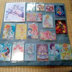 プリキュア いろいろセット（色紙、カード、シール）