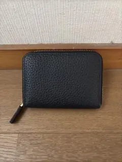本革ミニ財布/ブラック