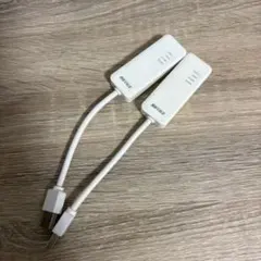 BUFFALO USB 有線LANアダプター　LUA4-U3-AGT 2個セットのサムネイル