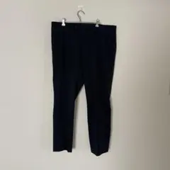 美品　感動パンツウルトラライ撮りに　ネイビー　大きいサイズ　ビジネス　スーツ