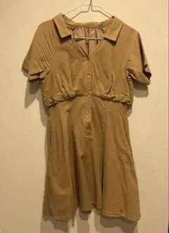 【dazzlin】Vネック　ミニワンピース