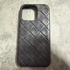 BOTTEGA VENETA iPhone13PROケース ブラック 欠けありのサムネイル