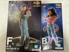 一番くじ ドラゴンボールGT B賞ベジータ F賞超17号セット - メルカリ