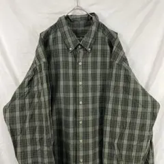 00s エディーバウアー eddie bauer コットン チェック シャツ