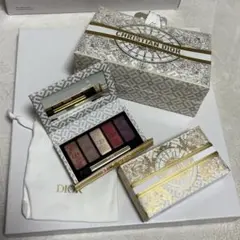 【値下げ中】DIOR2024クリスマスコフレアイシャドウ ショッパー、ポーチ付き