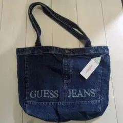 GUESS JEANS デニム トートバッグ　未使用非売品　数量限定