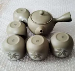 常滑焼　高資陶苑　急須＆湯呑セット