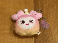 TWICE LOVELY キーホルダー ぬいぐるみ 10周年チャーム付き